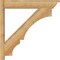 Ekena Millwork Balboa Rough Sawn Traditional Outlooker, Western Red Cedar, 6"W x 30"D x 30"H OUT06X30X30BOA01RWR - alternate 3